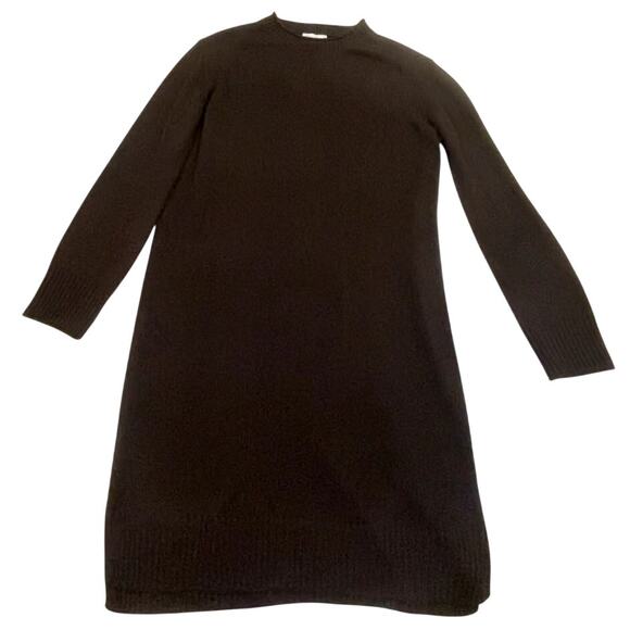 Womens Jessica Simpson Brown Knit Sweater Mini Dress Size Small - Picture 2 of 5